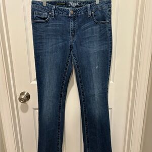 ROCK 47 by WRANGLER Women's Blue Jeans